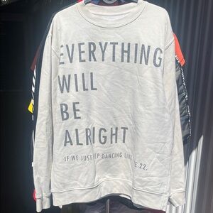 Taylor Swift Cream Sweatshirt